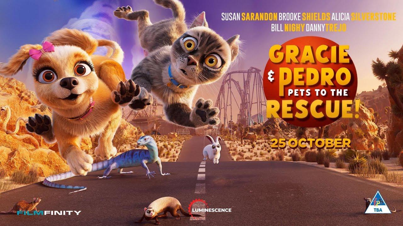 فيلم Gracie and Pedro: Pets to the Rescue 2024 مترجم كامل اون لاين HD