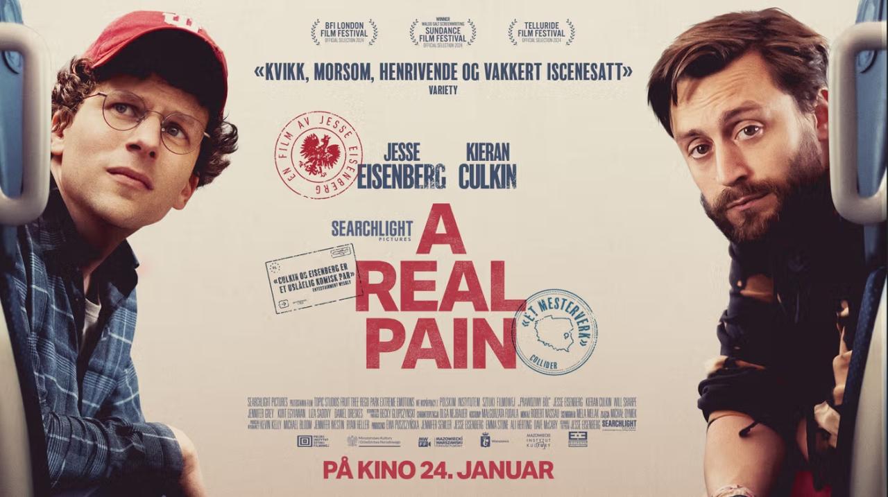 فيلم A Real Pain 2024 مترجم كامل اون لاين HD