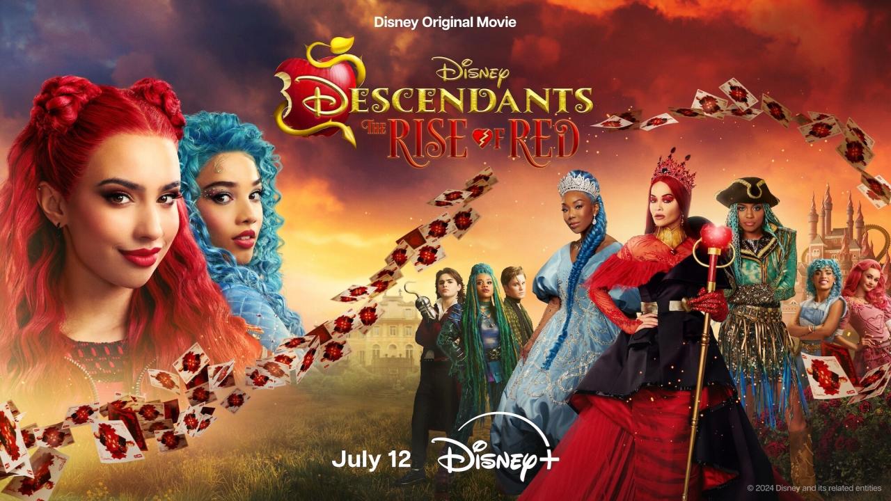 فيلم Descendants: The Rise of Red 2024 مترجم كامل اون لاين HD